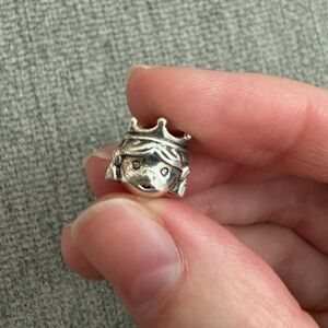 Pandora Silver Princess Charm Bracelet